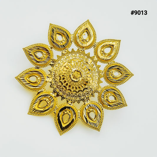 Gold Plated Finger Ring 5 Gram Gold Plated Jewellery PMJ Model No : 9013