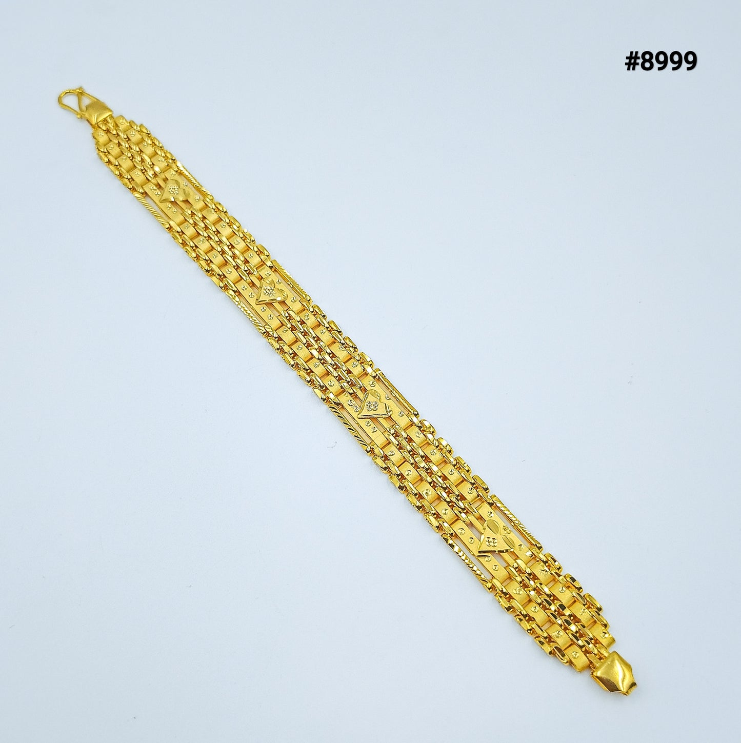 Gold Plated Bracelet 5 Gram Gold Plated Jewellery PMJ Model No : 8999
