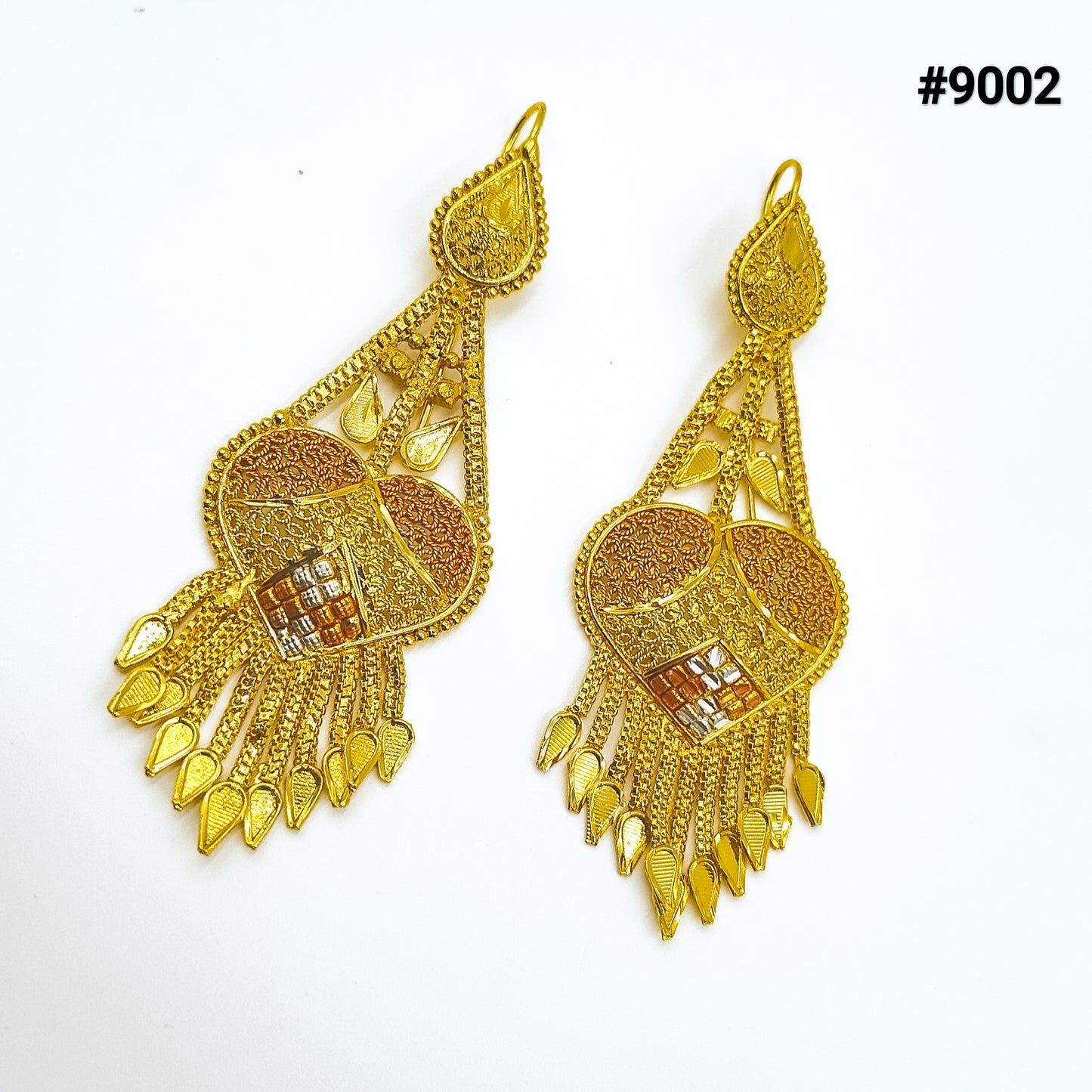 Gold Plated EARRING 1 Gram Gold Plated Jewellery PMJ Model No : 9002