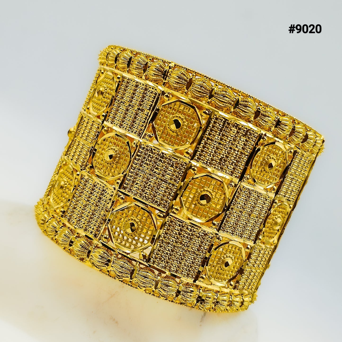 Gold Plated Bracelet 5 Gram Gold Plated Jewellery PMJ Model No : 9020