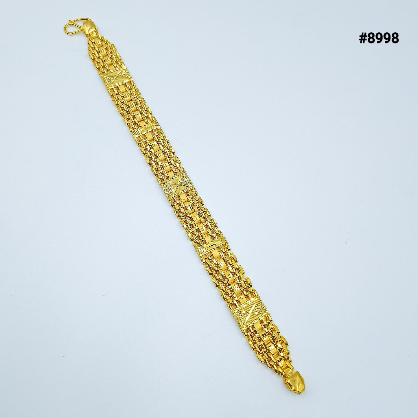 Gold Plated Bracelet 5 Gram Gold Plated Jewellery PMJ Model No : 8998