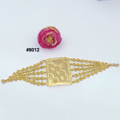 Gold Plated Bracelet 5 Gram Gold Plated Jewellery PMJ Model No : 8012