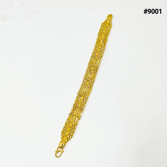 Gold Plated Bracelet 5 Gram Gold Plated Jewellery PMJ Model No : 9001