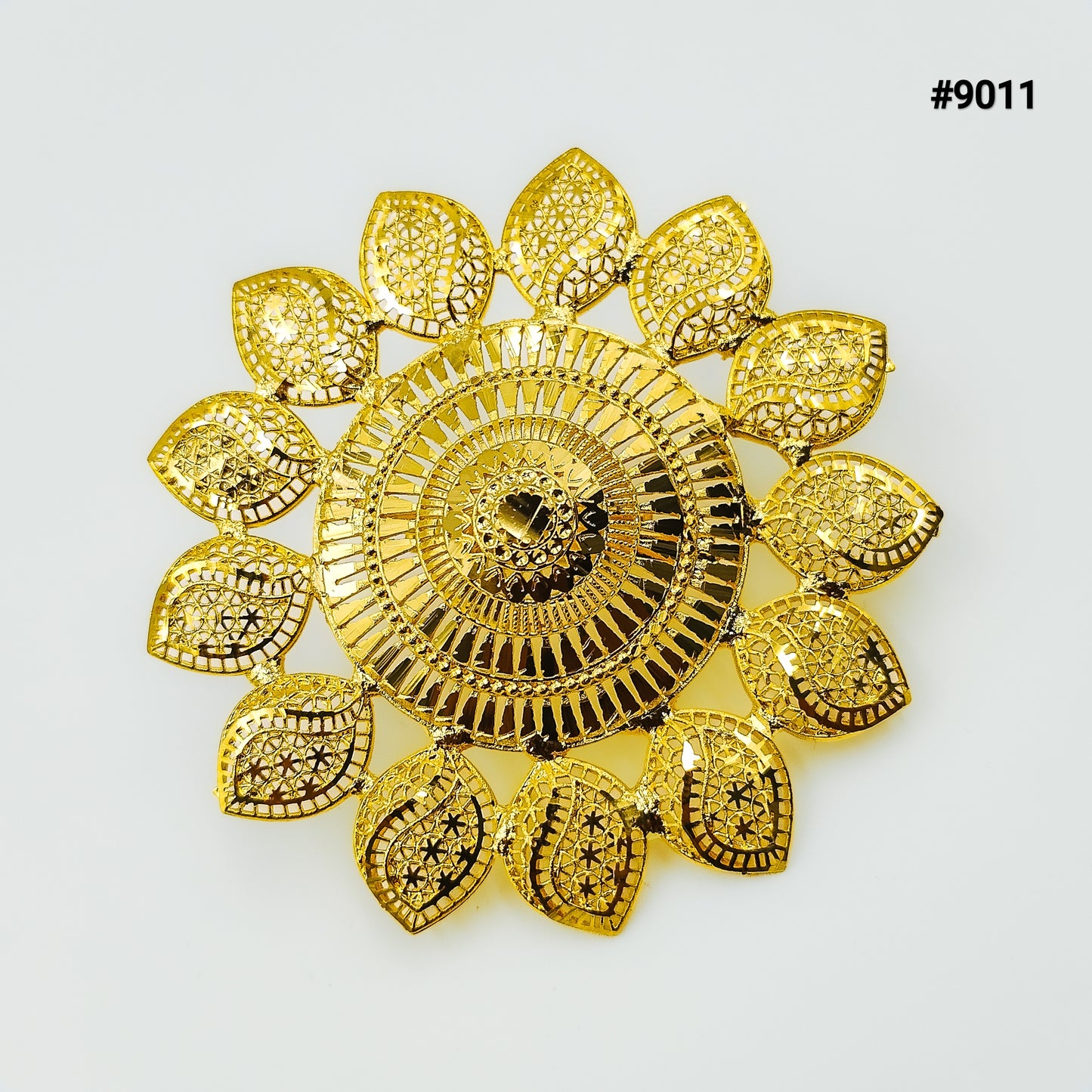 Gold Plated Finger Ring 5 Gram Gold Plated Jewellery PMJ Model No : 9011