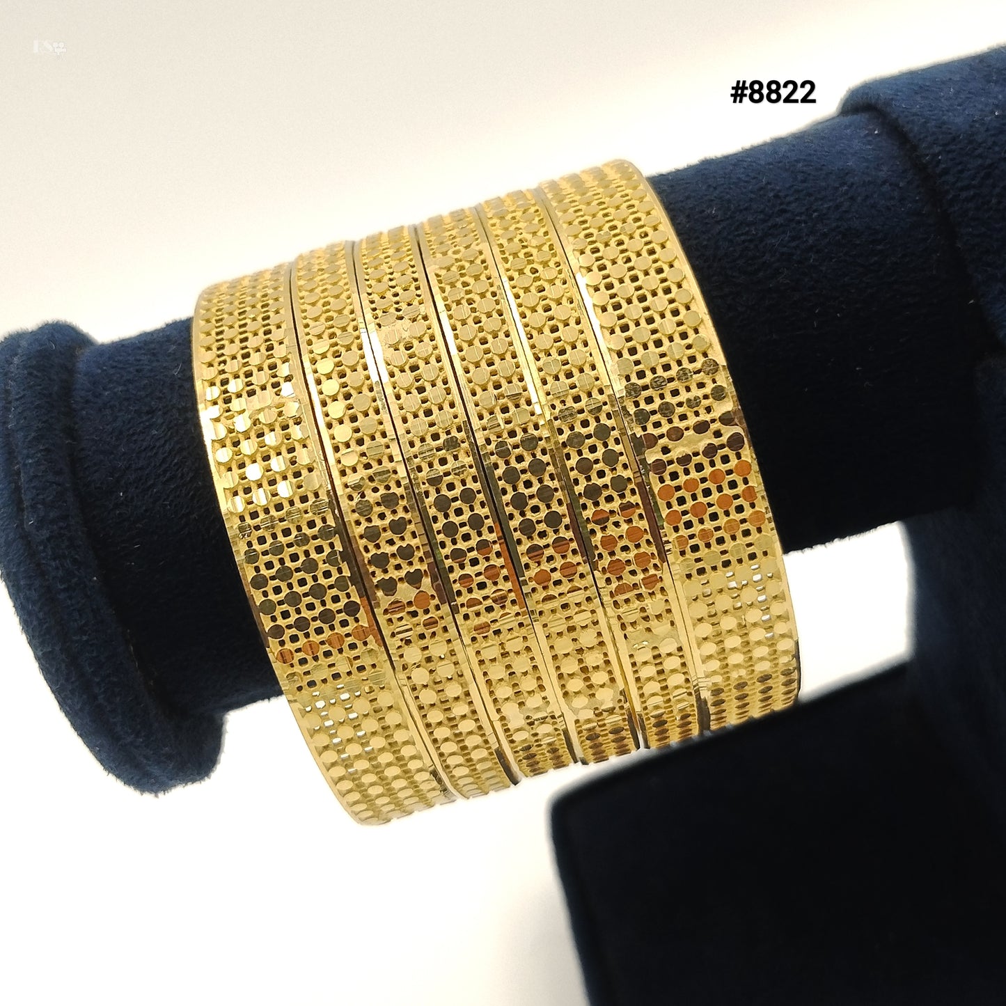 Gold Plated BANGLE 5 Gram Gold Plated Jewellery PMJ Model No : 8822