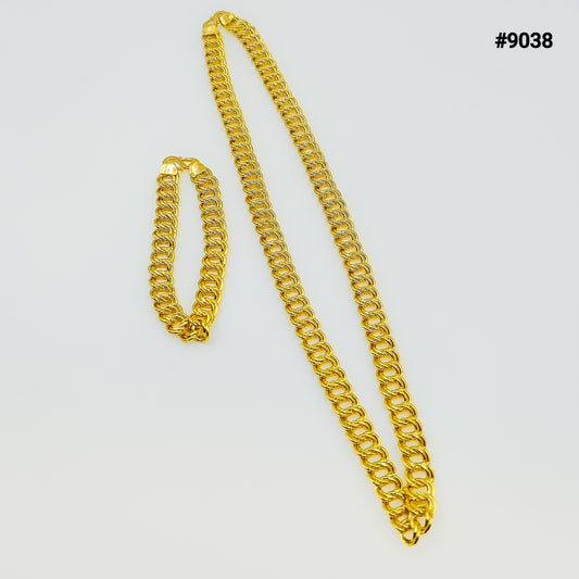 Gold Plated Chain 5 Gram Gold Plated Jewellery PMJ Model No : 9038