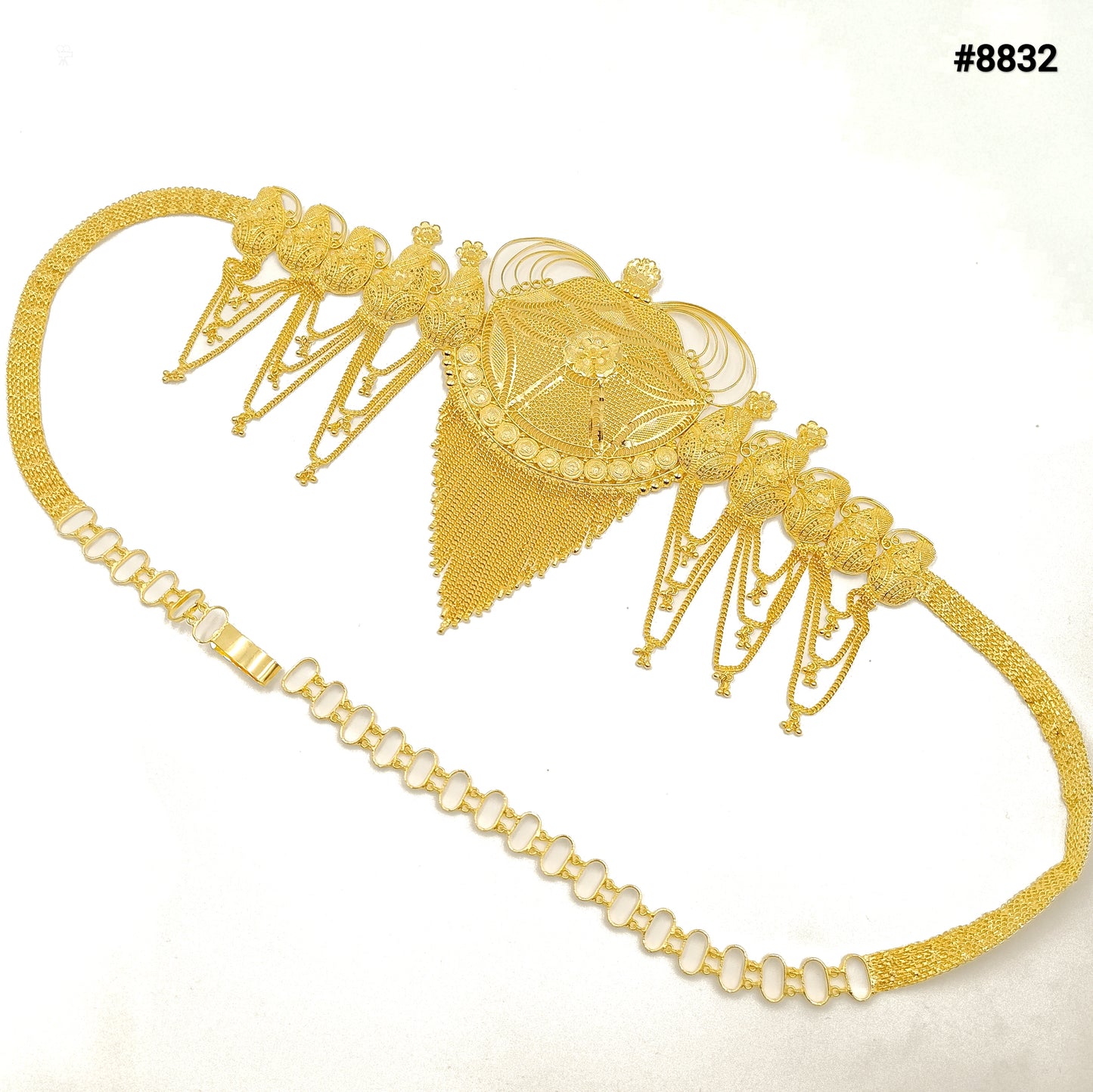 Gold Plated Wait Belt  5 Gram Gold Plated Jewellery PMJ Model No : 8832
