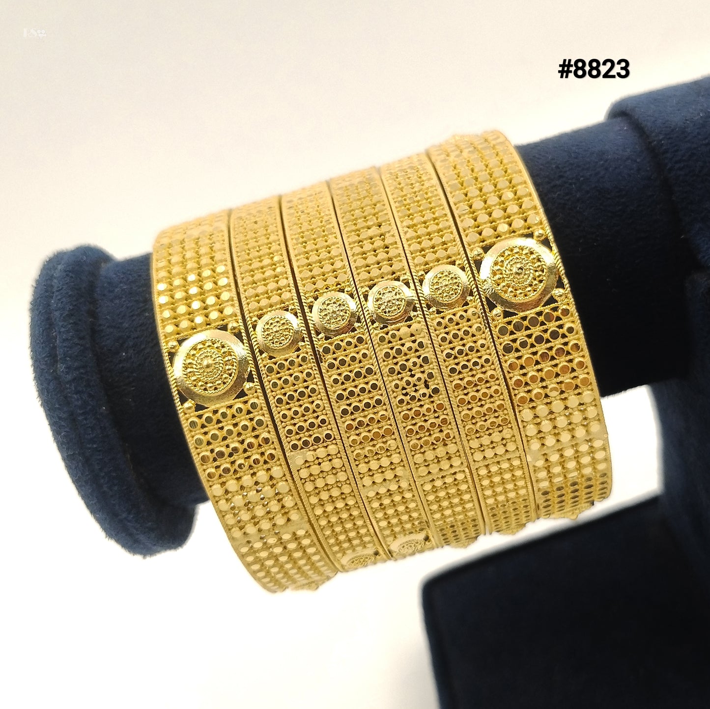 Gold Plated BANGLE 5 Gram Gold Plated Jewellery PMJ Model No : 8823
