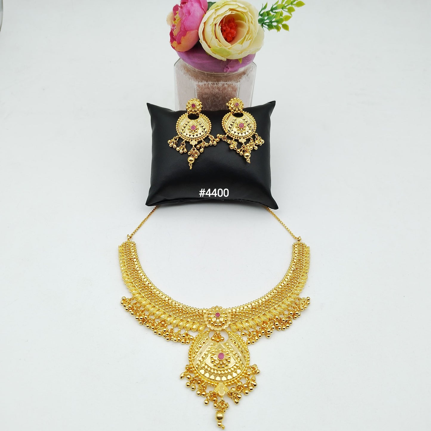 Hand Made Jewelry Shot Necklace Set, PMJ Model No: 4400