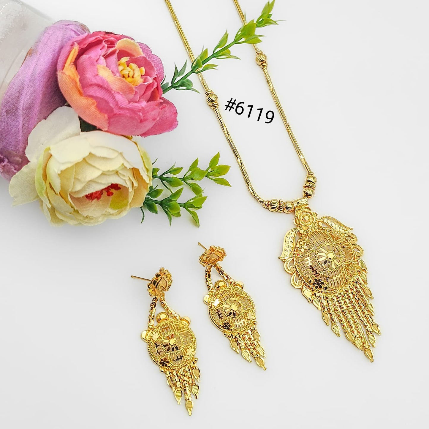 Gold Plated Pendant, PMJ Model No: 6119