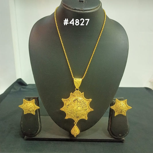 Gold Plated Pendant, PMJ Model No: 4827