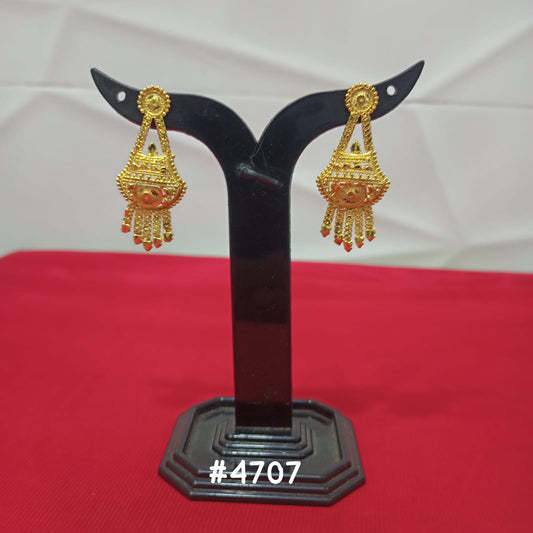 Exclusive Designer Gold Plated Earrings, PMJ Model No: 4707