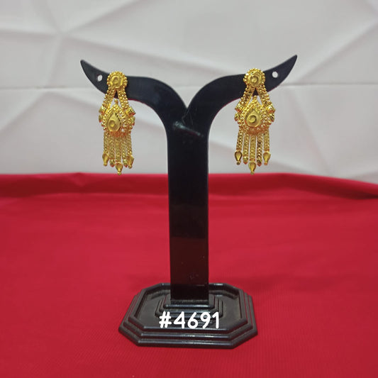 Exclusive Designer Gold Plated Earrings, PMJ Model No: 4691