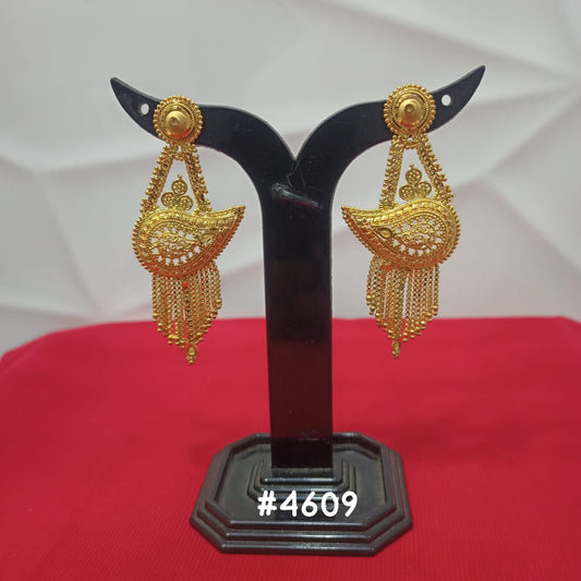 Gold Plated Designer Earrings, PMJ Model No: 4609