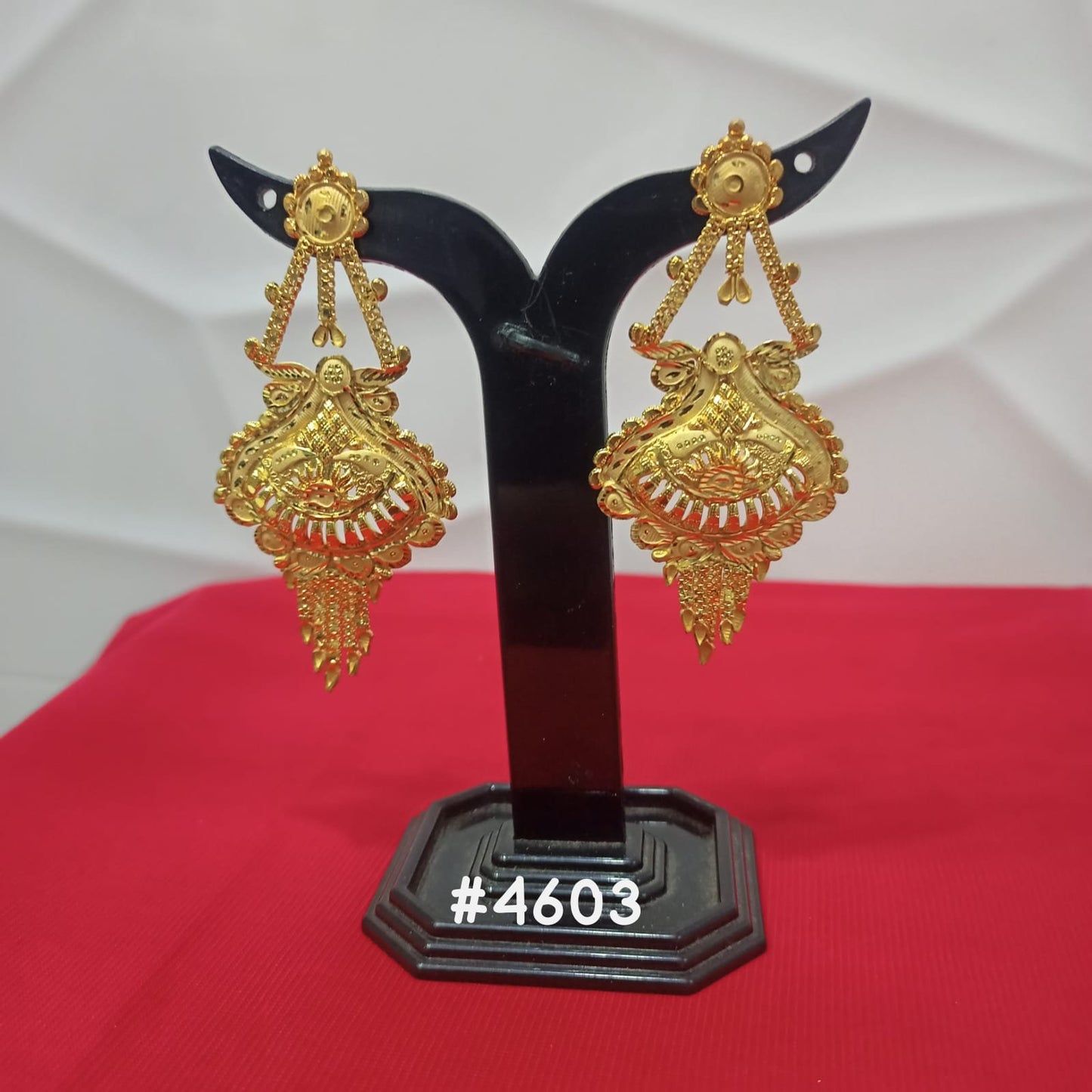 Gold Plated Designer Earrings, PMJ Model No: 4603