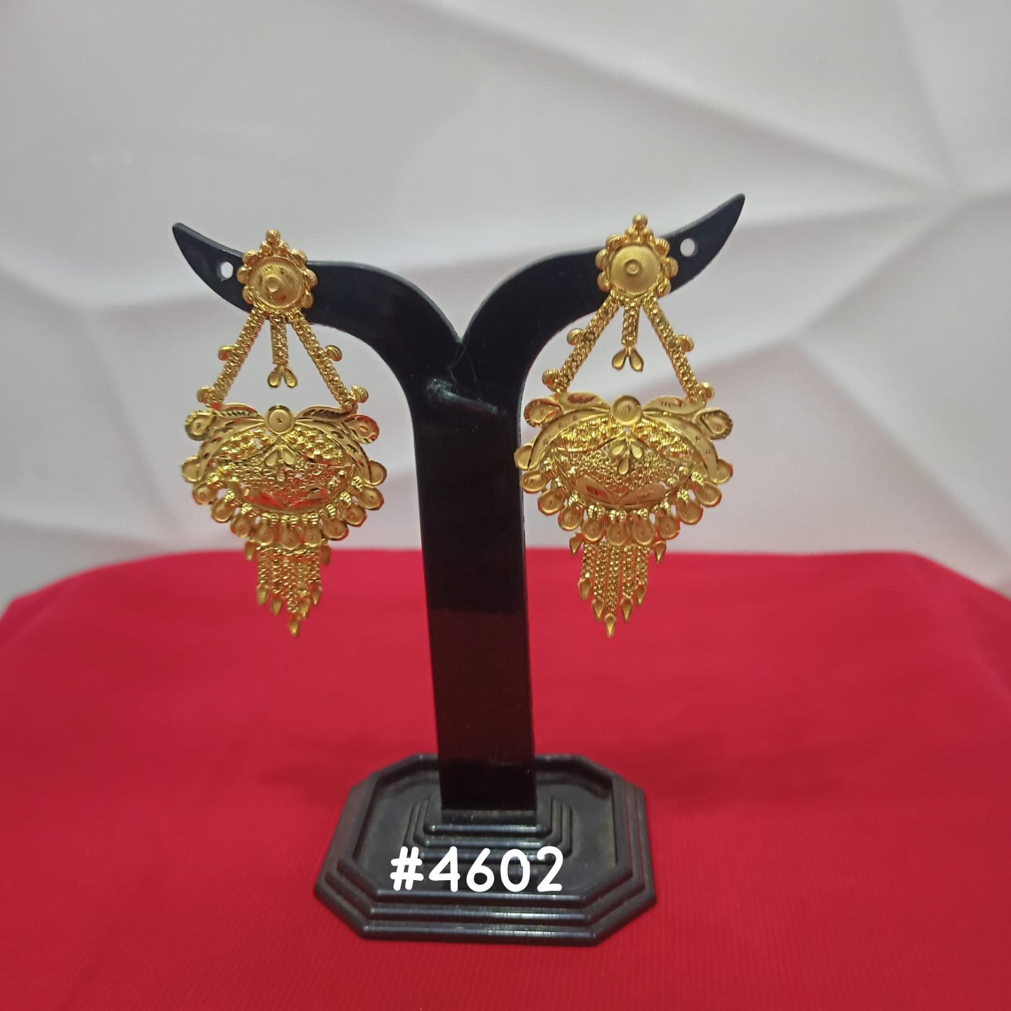 Gold Plated Designer Earrings, PMJ Model No: 4602