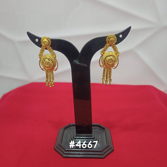 Exclusive Designer Gold Plated Earrings, PMJ Model No: 4667