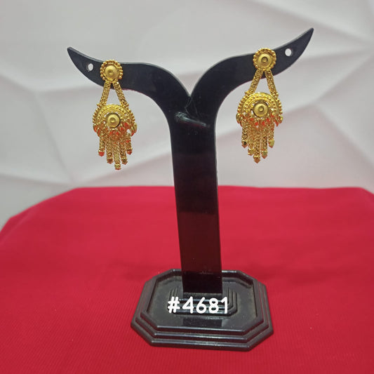 Exclusive Designer Gold Plated Earrings, PMJ Model No: 4681