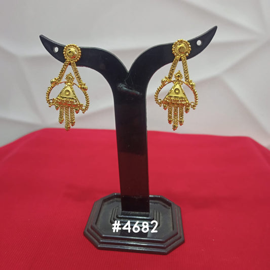 Exclusive Designer Gold Plated Earrings, PMJ Model No: 4682