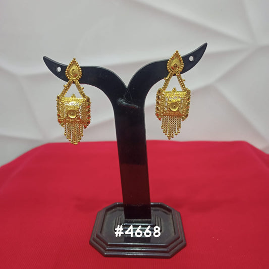 Exclusive Designer Gold Plated Earrings, PMJ Model No: 4668