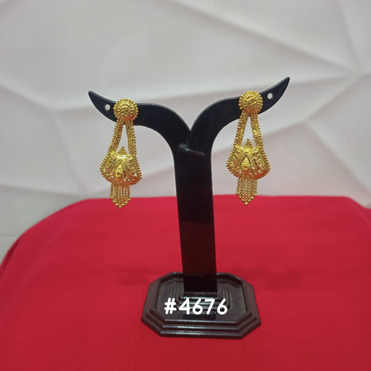 Exclusive Designer Gold Plated Earrings, PMJ Model No: 4676