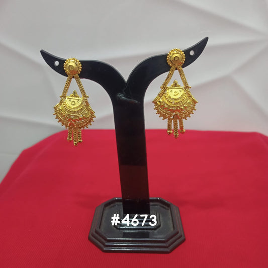 Exclusive Designer Gold Plated Earrings, PMJ Model No: 4673