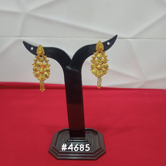 Exclusive Designer Gold Plated Earrings, PMJ Model No: 4685