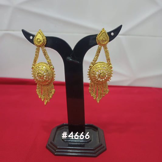 Exclusive Designer Gold Plated Earrings, PMJ Model No: 4666