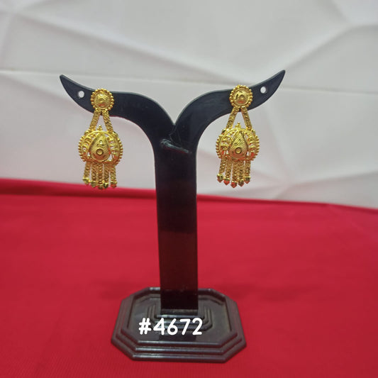 Exclusive Designer Gold Plated Earrings, PMJ Model No: 4672