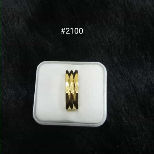 Gold Plated Fancy Small Finger Rings Colorful MODEL : 2100