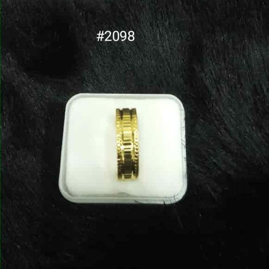 Gold Plated Fancy Small Finger Rings Colorful MODEL : 2098