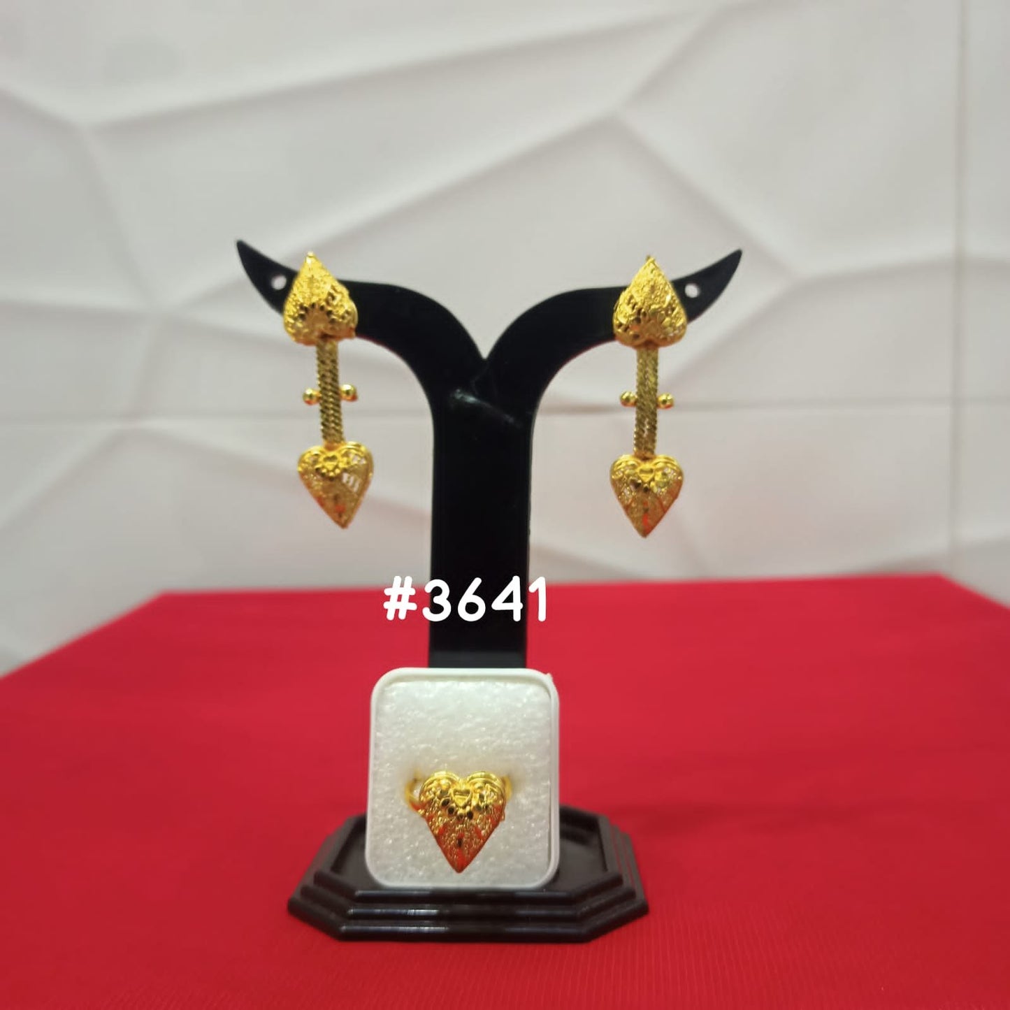 Gold Plated Designer Earrings, PMJ Model No: 3641