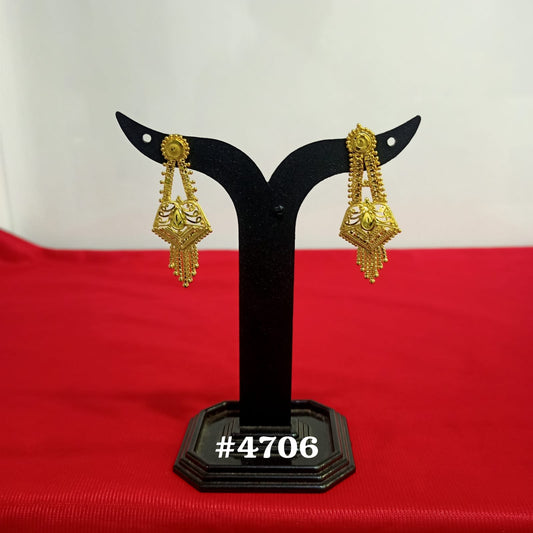 Exclusive Designer Gold Plated Earrings, PMJ Model No: 4706