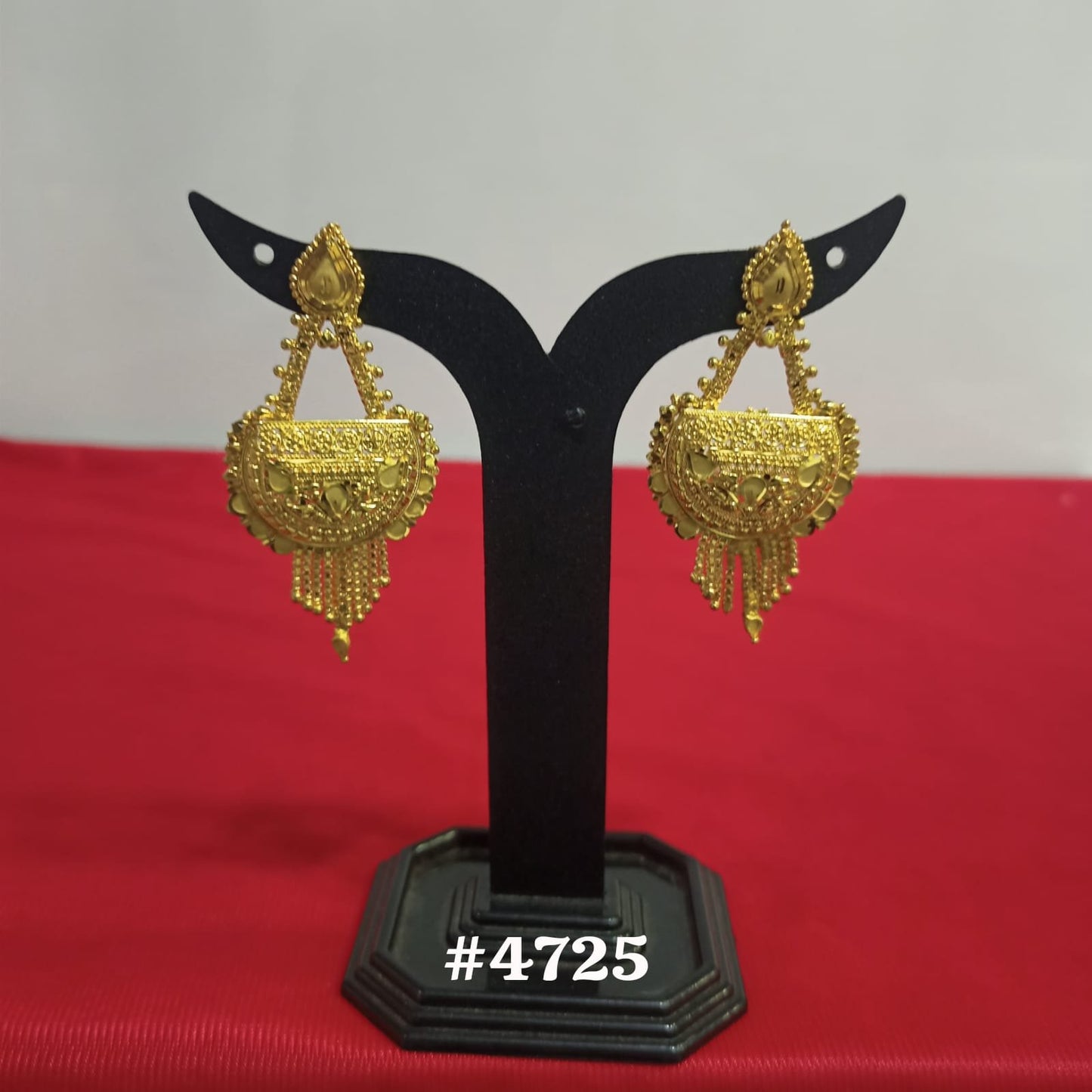 Exclusive Designer Gold Plated Earrings, PMJ Model No: 4725