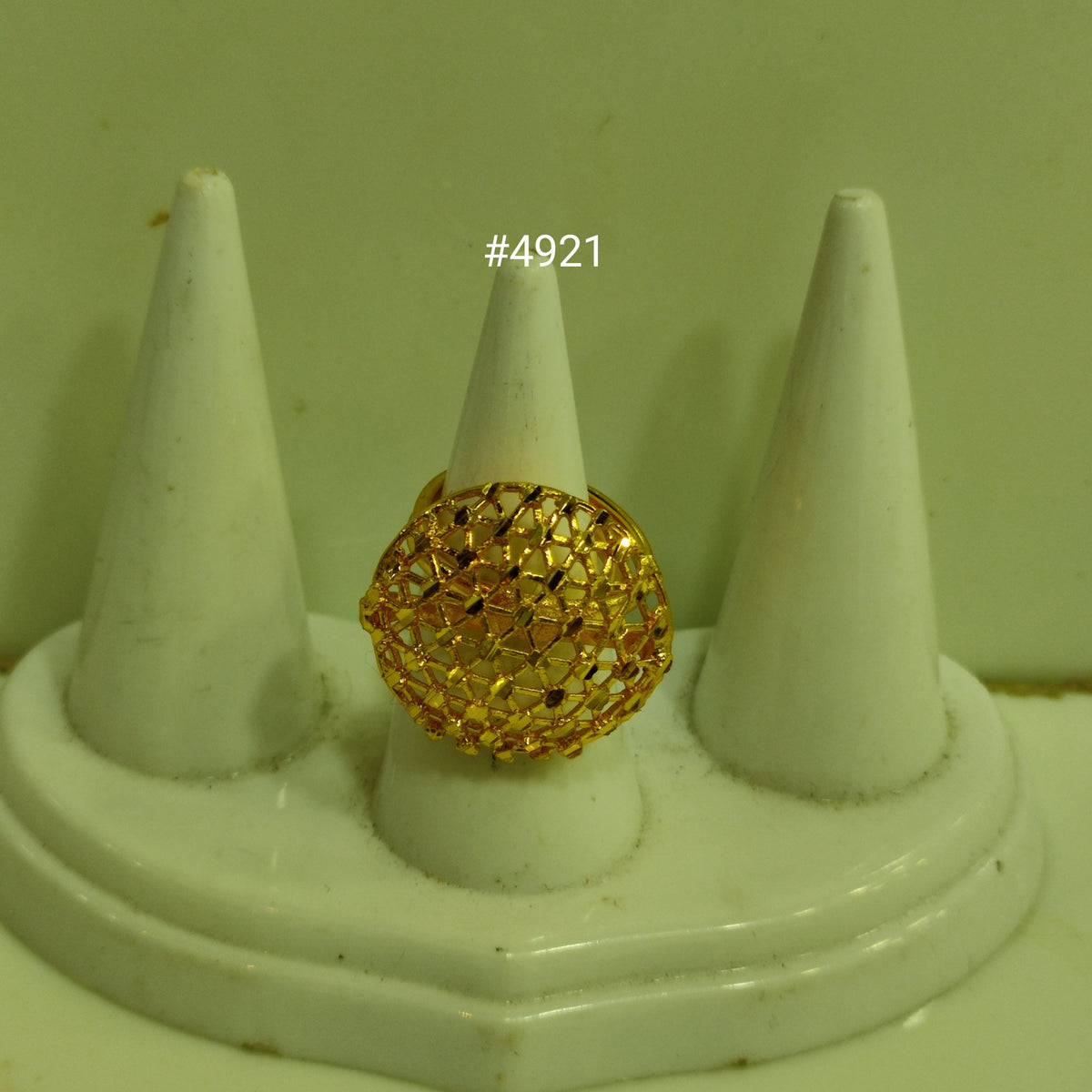 Gold Plated Finger Rings, PMJ Model No:4921