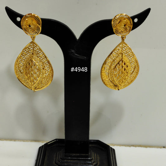 Gold Plated Designer Earrings, PMJ Model No: 4948