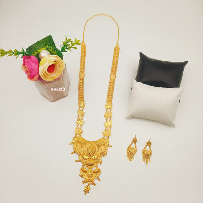 African Bijoux Gold Plated Necklace