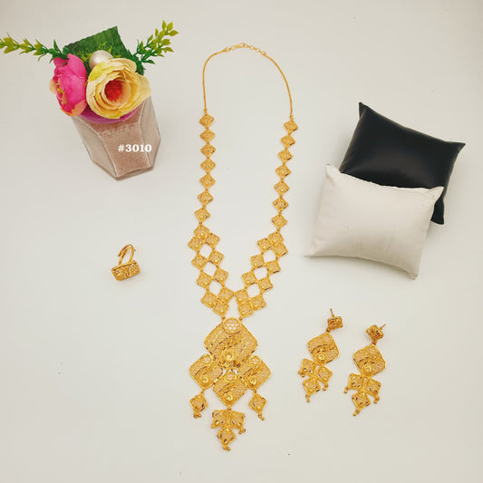 PMJ Long Necklace with Beautiful Stylish Pendant Model No. 3010