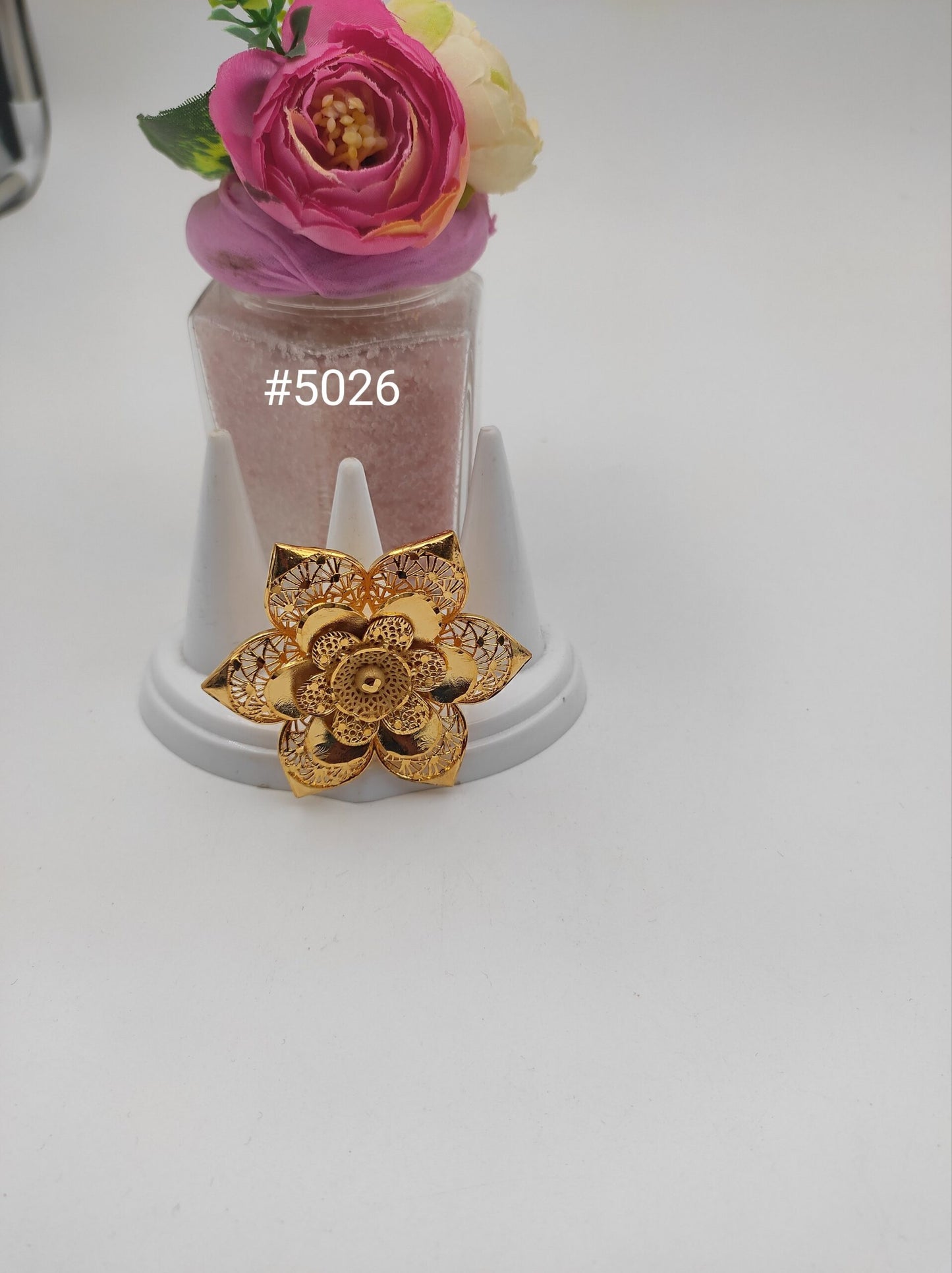 Gold Plated Finger Rings, PMJ Model No:5026