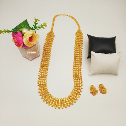 Gold Plated Rani Haar Necklace