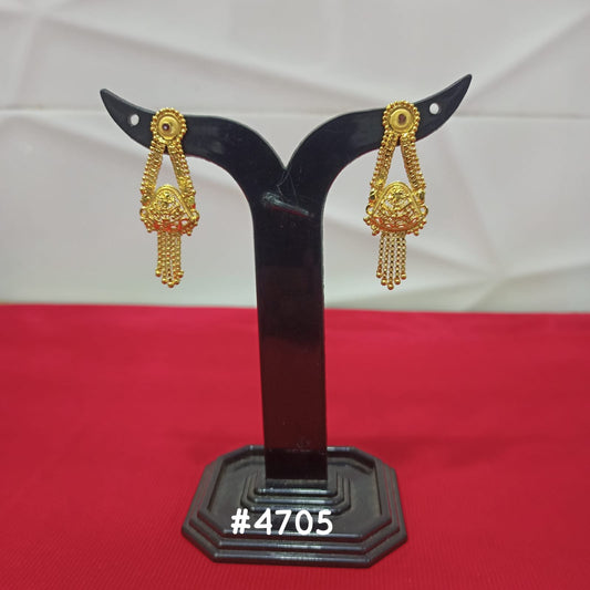 Exclusive Designer Gold Plated Earrings, PMJ Model No: 4705