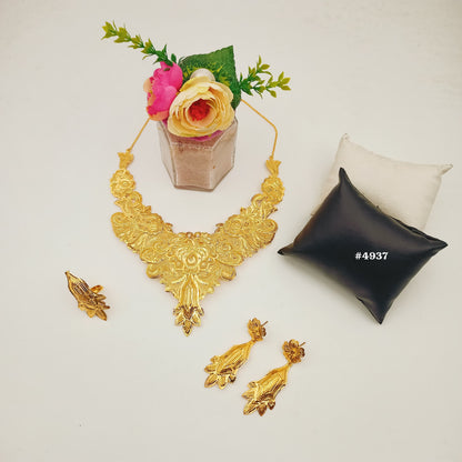 Gambian gold-plated necklace
