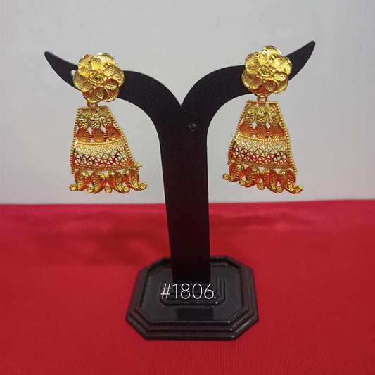 Gold Plated Beautiful Stylish Earrings MODEL : 1806