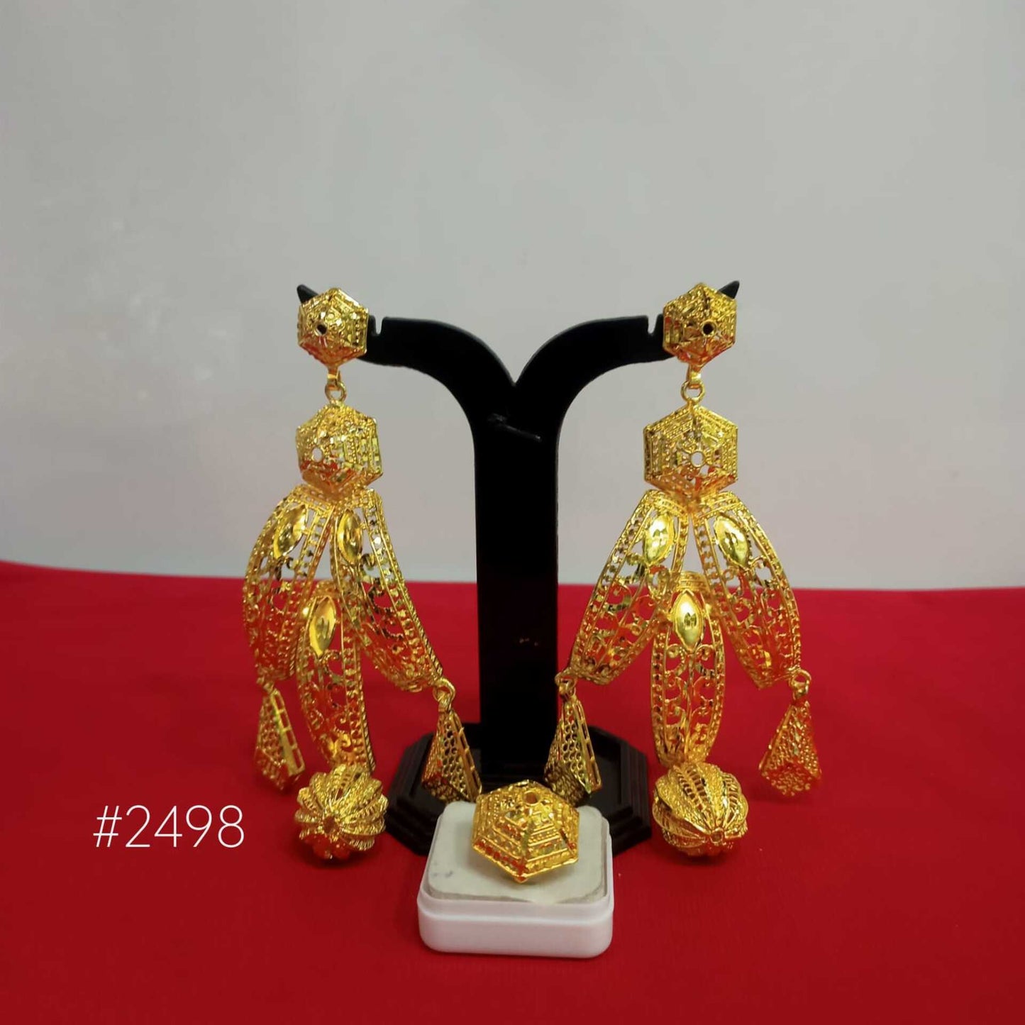 Gold Plated Beautiful Stylish Earrings MODEL : 2498