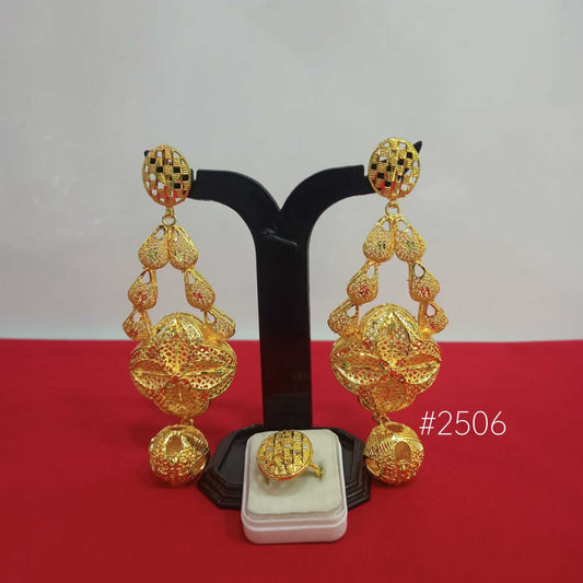 Gold Plated Beautiful Stylish Earrings MODEL : 2506