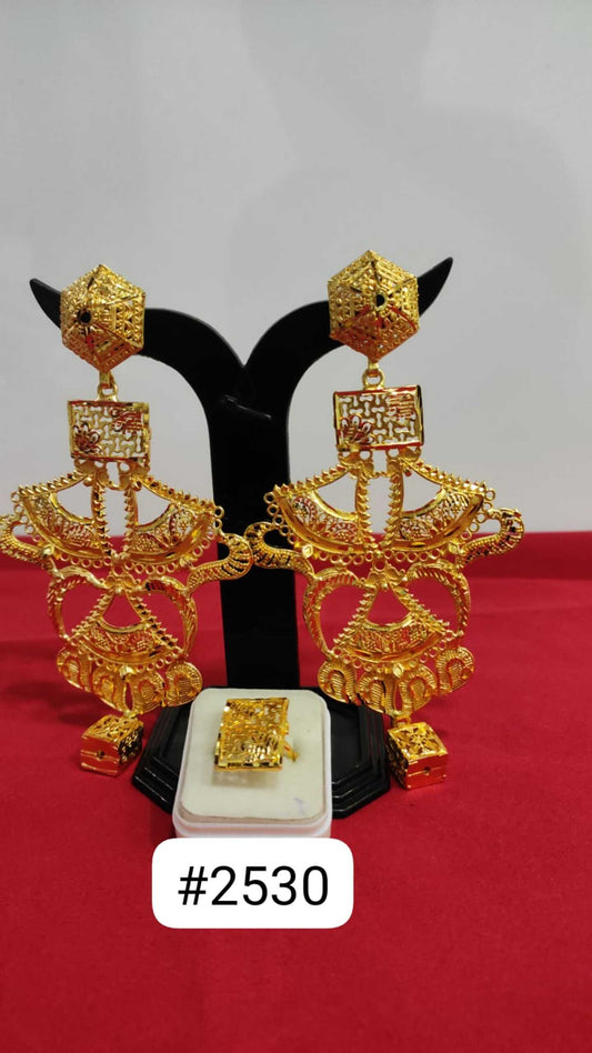 Gold Plated Beautiful Stylish Earrings MODEL : 2530