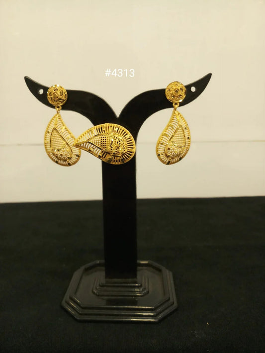 Gold Plated Designer Earrings, PMJ Model No: 4313