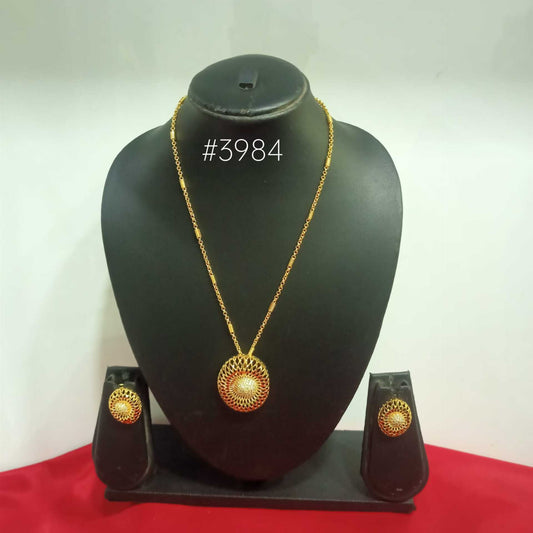 Gold Plated Pendant, PMJ Model No: 3984