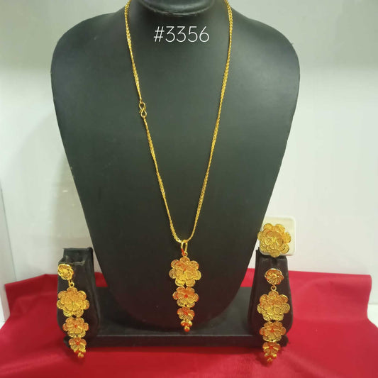 Gold Plated Pendant, PMJ Model No: 3356