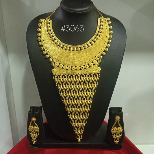 PMJ Beautiful Long Set Necklace Model no. 3063